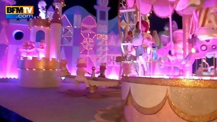 Valérie Trierweiler avec le Secours populaire à Disneyland