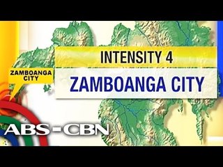 Zamboanga quake caught on video