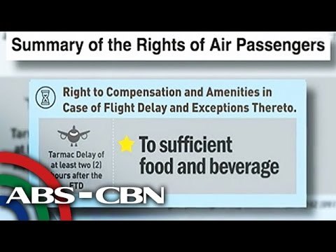 Karapatan ng mga pasahero ng eroplano