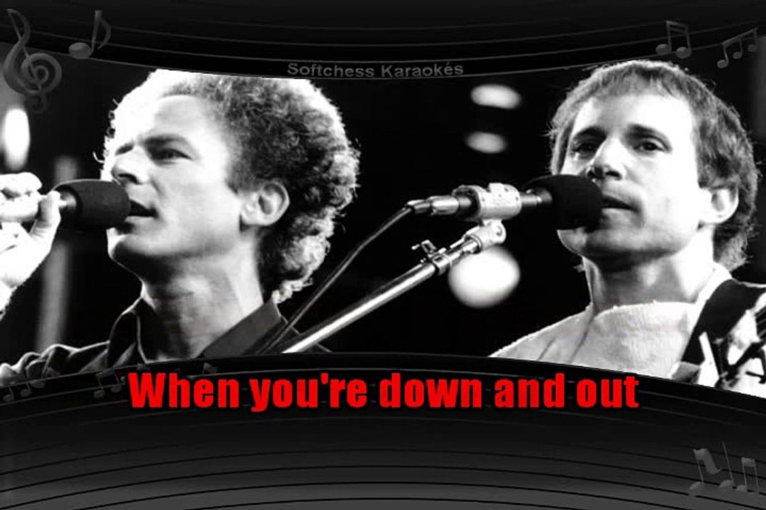 Karaoké Simon and Garfunkel - Bridge over troub...