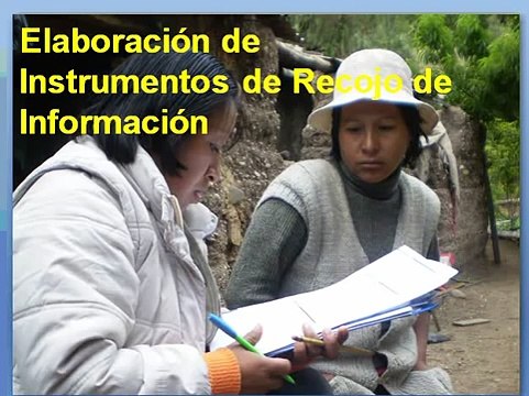 Elaboración Instrumentos - Los Instrumentos