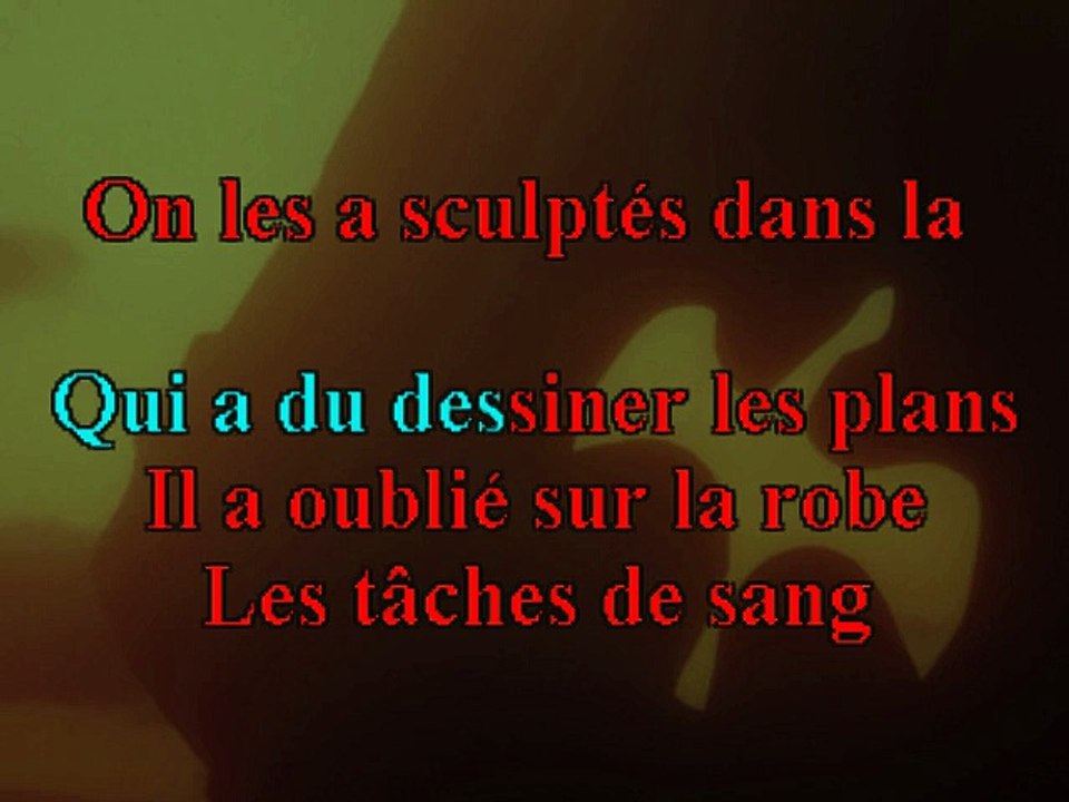 Karaoke - Francis Cabrel Les Chevaliers Cathares