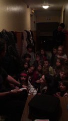 Veillée calme à l'étage