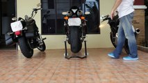 Ducati vs Yamaha R1 crossplane vs Harley Davidson sound