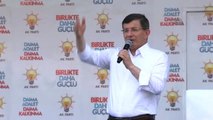 AK Parti'nin Balıkesir Mitingi - Başbakan Davutoğlu (6)