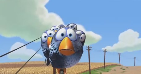 Birds on a Wire Cartoon ABC Alphabet Game Animation Movies 3D