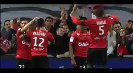 Goal Claudio Beauvue - Guingamp 2-1 Toulouse - 16-05-2015