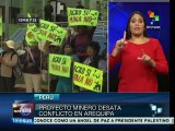 Perú: protestas contra proyecto Tía María cumplen 55 días