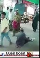Fake beggar Faking Disability Gets Caught