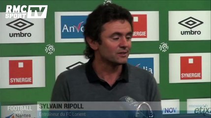 Lorient se maintient, Sylvain Ripoll est soulagé