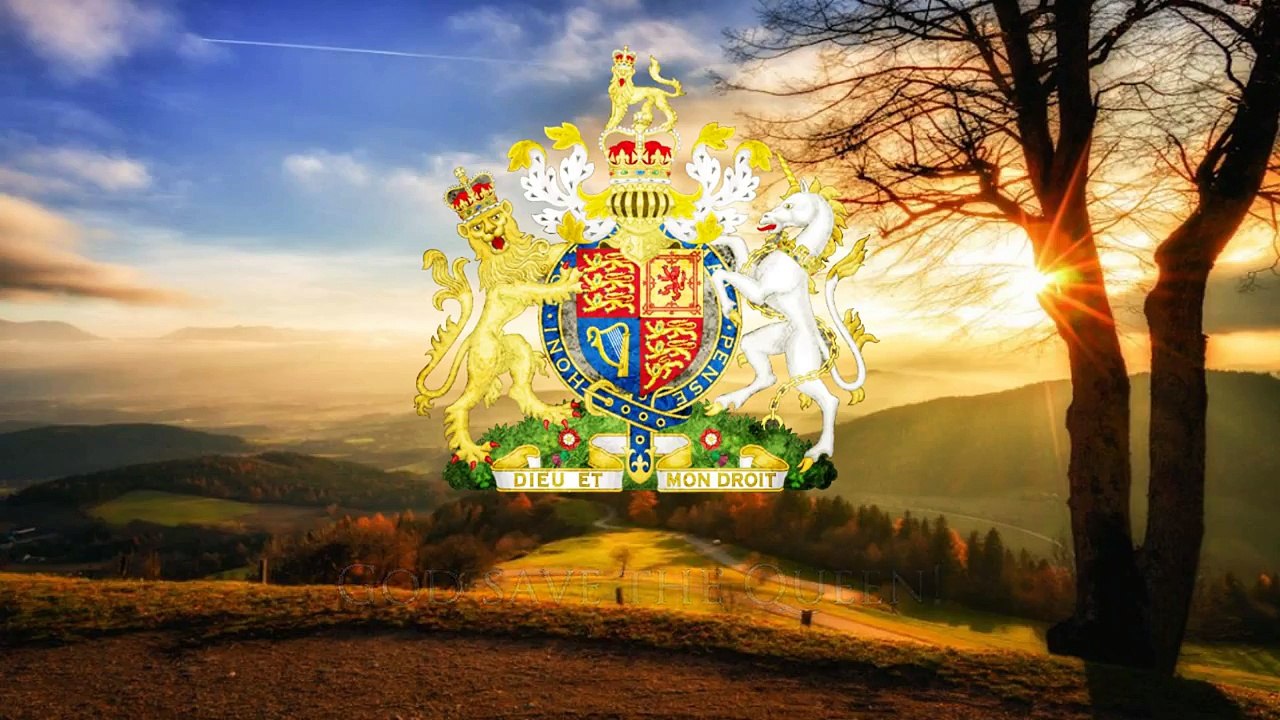National Anthem of the UK - 'God save the Queen'