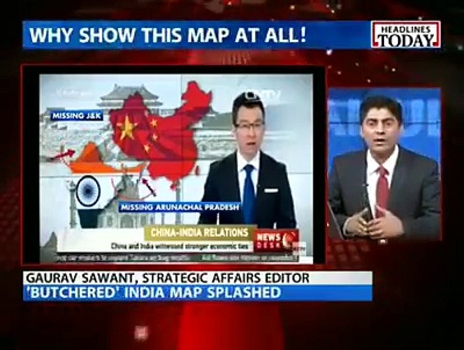 What a Welcome !! China State TV Shows Indian M...