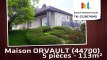 A vendre - Maison/villa - ORVAULT (44700) - 5 pièces - 113m²