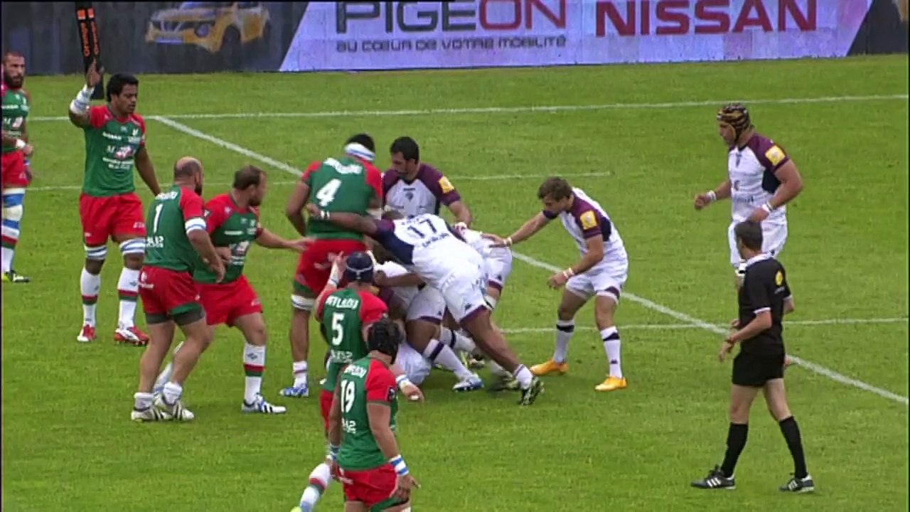TOP14 - Bordeaux - Bayonne: Essai Blair Connor (BOR) - J25 - Saison 2014/2015