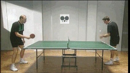cheating at table tennis game