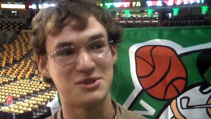 EXCLUSIVE Interview with Celtics Game Sensation-Guy who Dances to "Livin' on a Prayer"