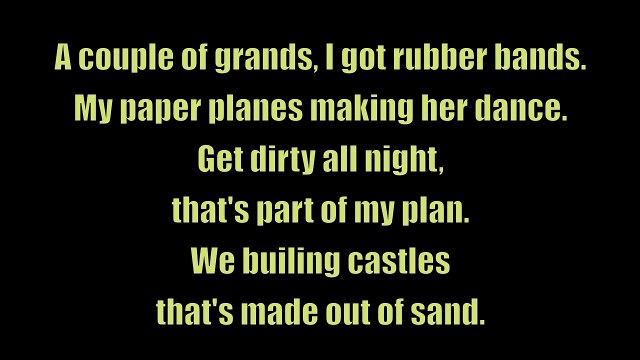 Right Round-Flo Rida (Lyrics)