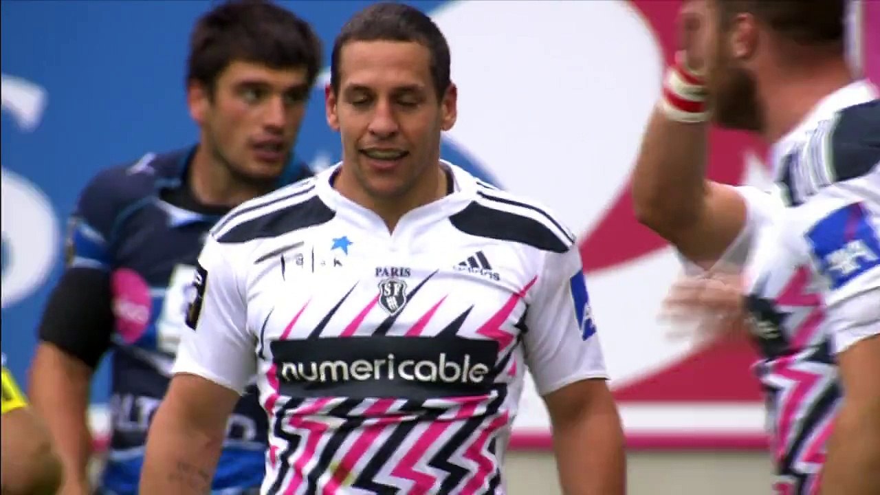 TOP14 - Paris - Montpellier: Essai Julien Arias (PAR) - J25 - Saison 2014/2015
