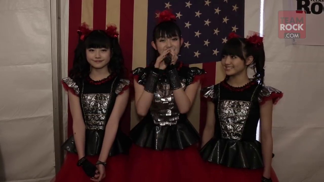 BABYMETAL - Metal Hammer Interview - Rock On The Range (16 May 2015)