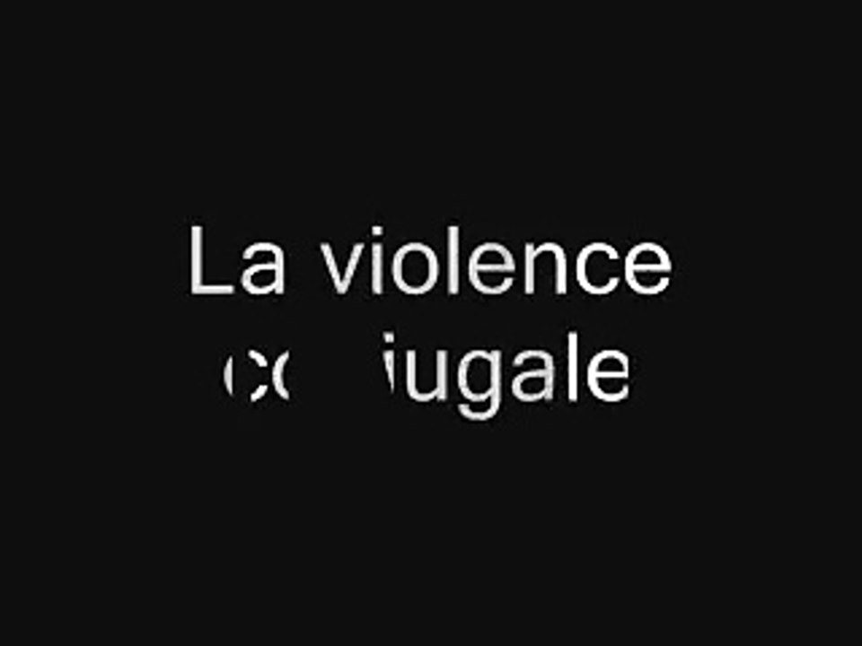 Le cycle de la violence conjugale