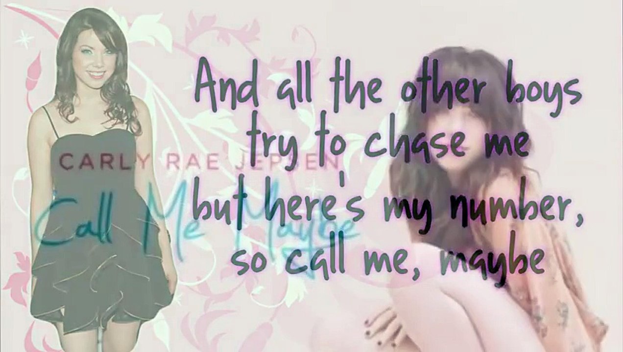 Carly Rae Jepsen - Call Me Maybe {LYRICS}  New Single!