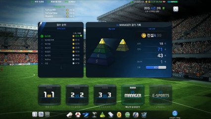 tactic manager mode , 1 on 1 fifaonline 3   ep 2
