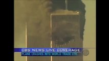 Attentats 11 septembre 2001 WTC 9/11 - Second impact (C*B*S Angle 2: C*B*S News en direct   ralenti)