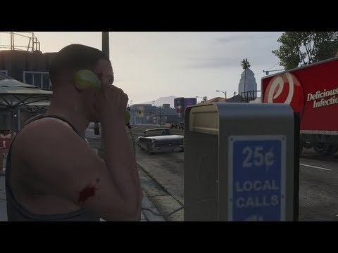 Grand Theft Auto V - Part 59: The Bus Assassination HD