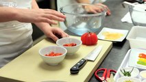 Three-Michelin star Clare Smyth MBE Restaurant Gordon Ramsay; stunning tomato dish recipe