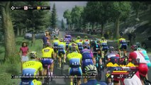 Tour de France 2014 Tinkoff Saxo etapa 9 ultimos 80 kilómetros PS4 parte1