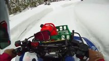 Casper Mountain ATV Trip on Tatou 4S tracks January 14th 01.flv