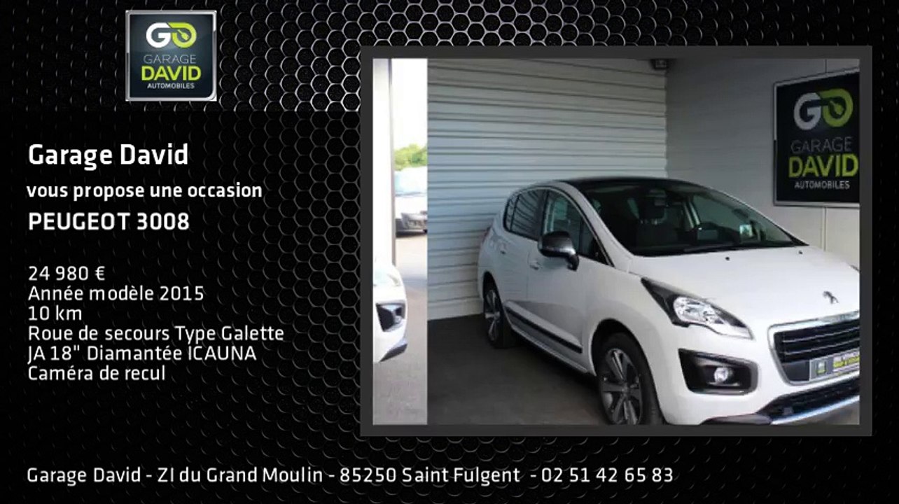 Annonce Occasion PEUGEOT 3008 1.6 BLUEHDI 120CH FAP ALLURE 2015