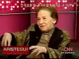 Senadora Rosario Ibarra con Aristegui