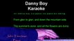 Danny Boy - Piano Instrumental (Harp Simulation Piano Arpeggios) with Lyrics