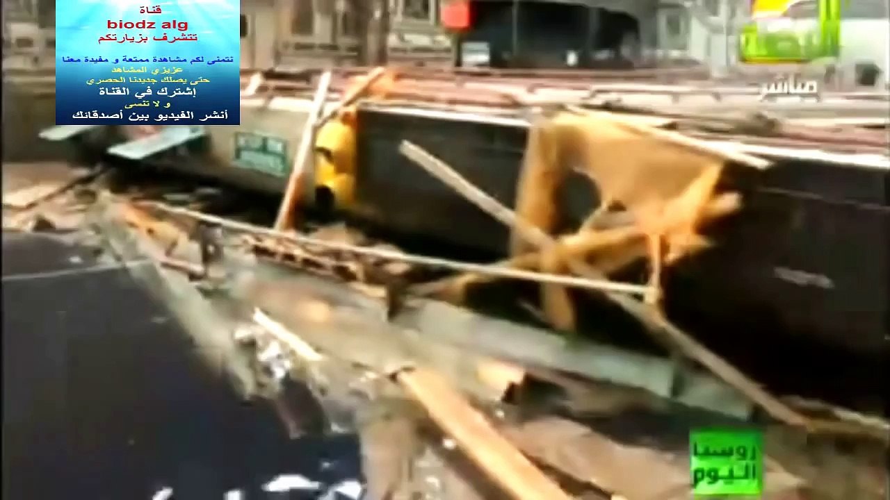 غضب الجبار- شاهد ماذا فعل إعصار ساندي المدمر !!! سبحان الله