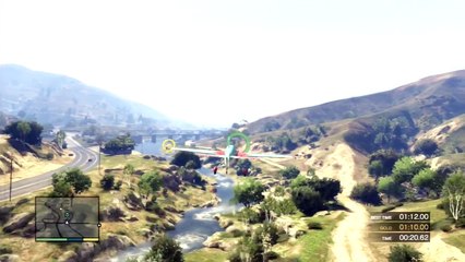 GTA 5: Tips & Tricks Stunt Plane Time Trials brige binge 100% gold