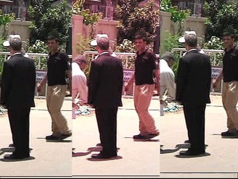 Zulfiqar Mirza appears Karachi ATC With Cow Boy Head