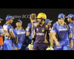 Shah Rukhs KKR out of IPL 8 RR wins by 9 runs