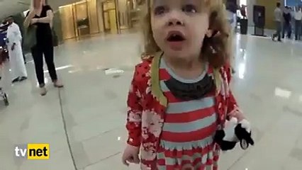 Amazing reaction of a non Muslim girl of azaan!!!!!! must watch