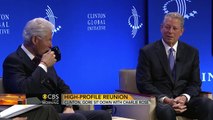 Bill Clinton, Al Gore talk climate change with Charlie Rose