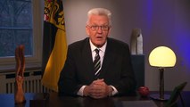 Neujahrsansprache von Ministerpräsident Winfried Kretschmann