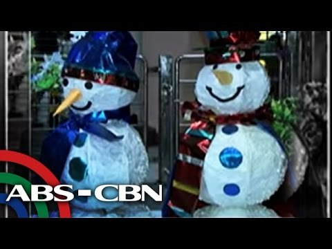 MRT Christmas decors from recycled materials