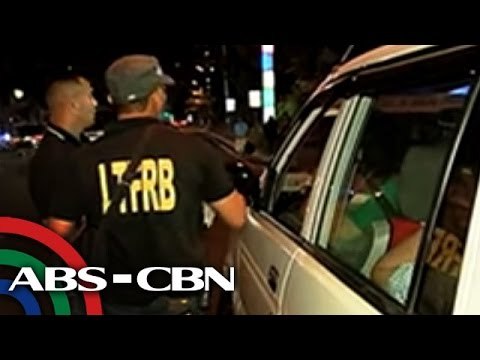 Checkpoint ng commuter van sa Metro Manila?