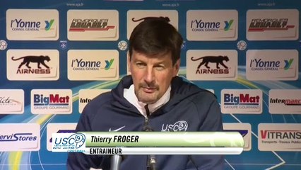 Auxerre - USCL : Conférence de presse des entraîneurs (J37 S14/15)