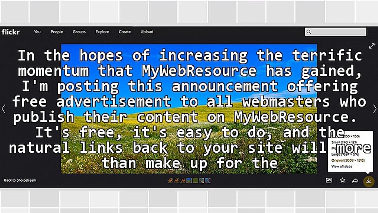 Get free advertising while helping MWR grow!