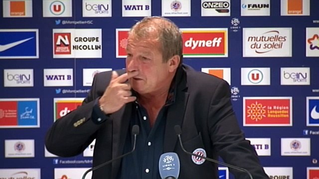Rolland Courbis après MHSC 1-2 PSG (37ème journée L1)