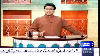 Hasb e Haal Azizi as Classical Ustad with Rock Star Dunya news (Reality in comedy) - YouTube