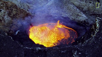 First ever video inside active volcano and its Amazing !!!