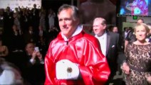 Mitt Romney enfile les gants de boxe face à l'ex-champion Evander Holyfield