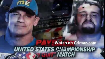 WWE Payback 2015 Results and Match card